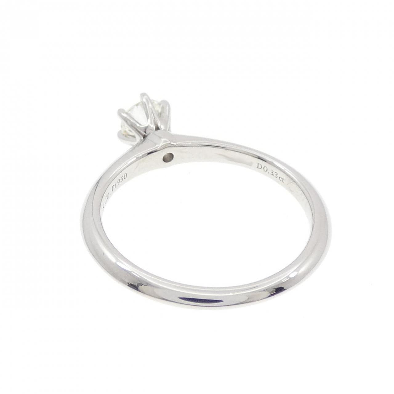 ティファニー クラシックソリティア リング 0.33CT