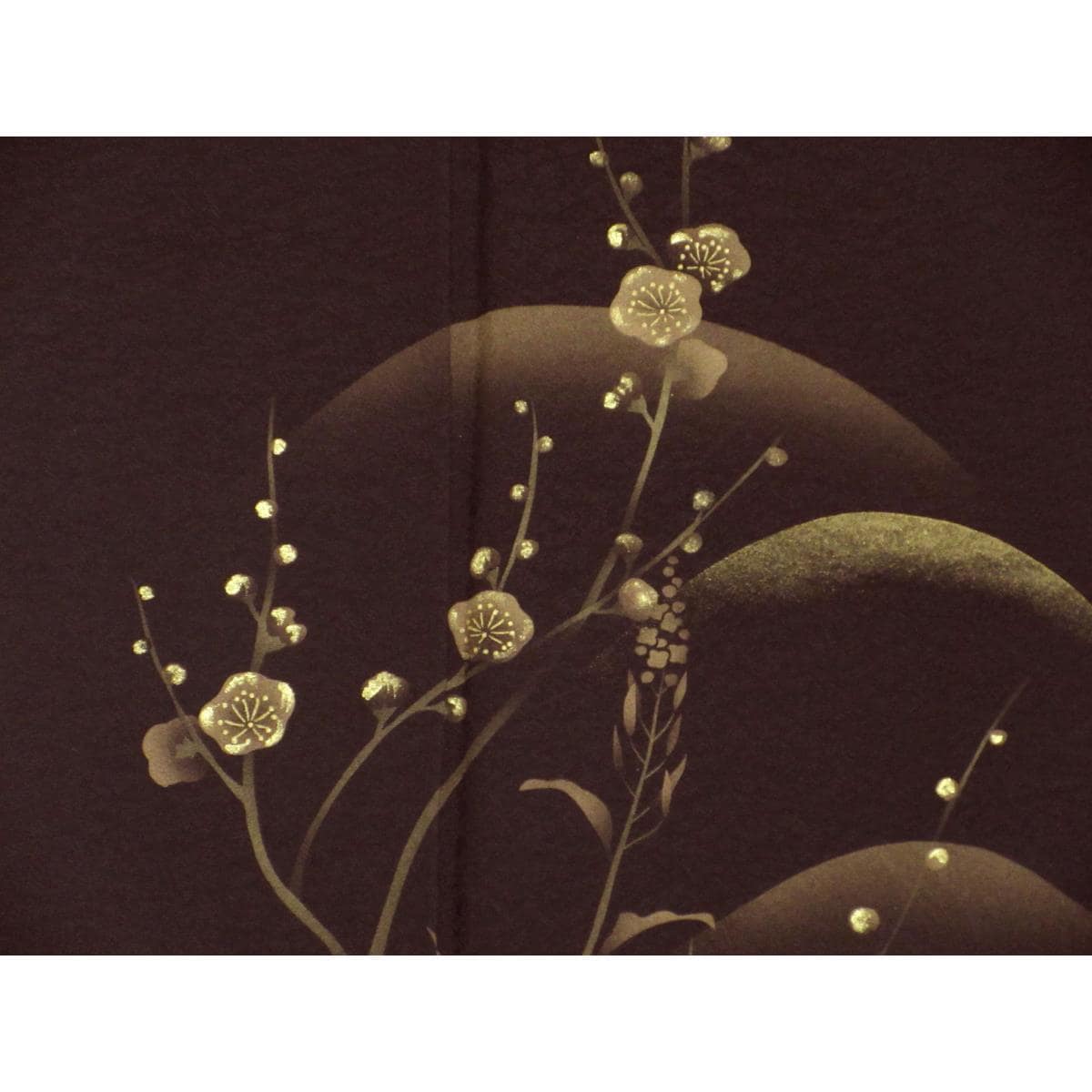 訪問着　友禅金彩加工