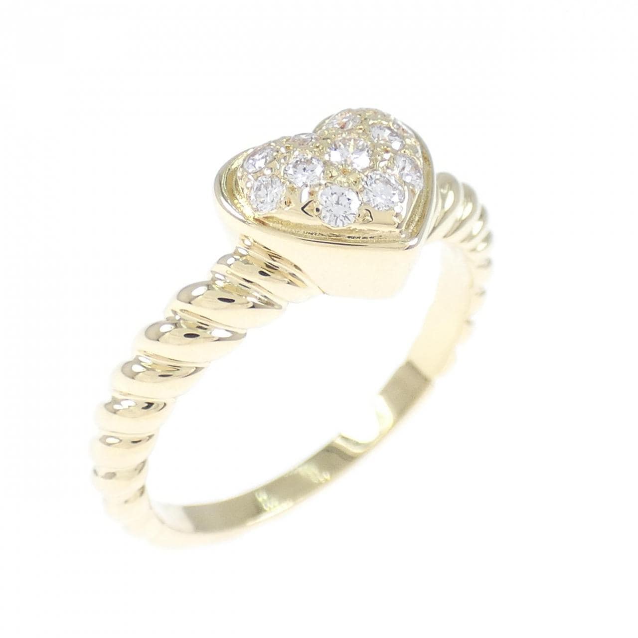 ミキモト ダイヤモンド リング 0.13CT