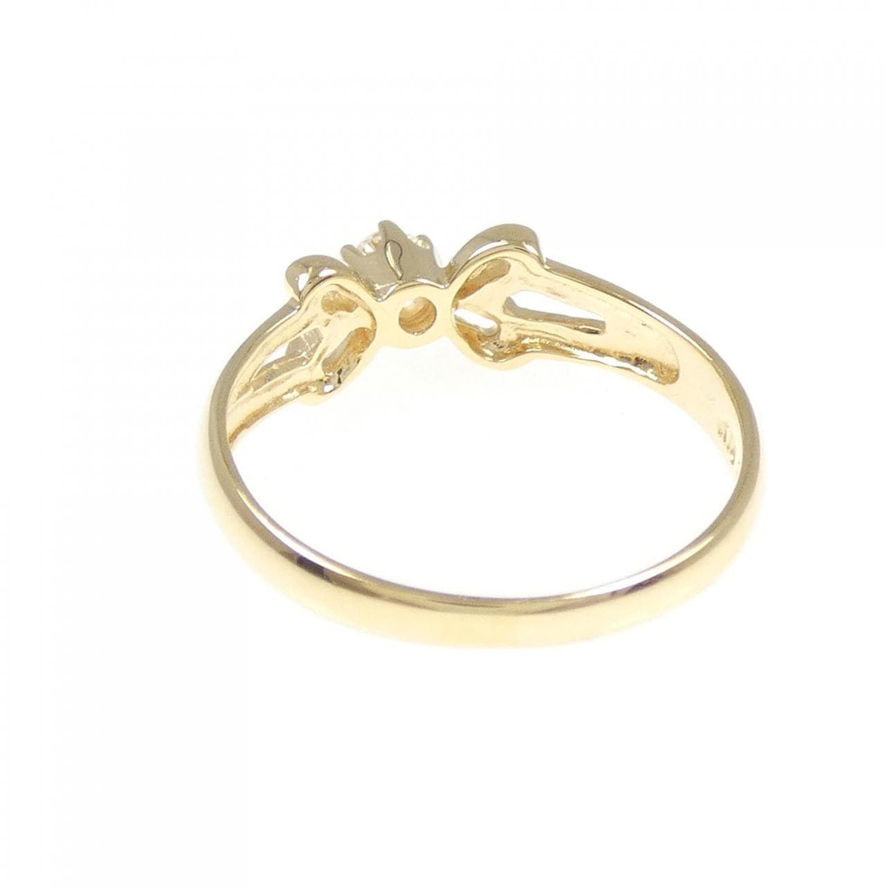 K18YG ダイヤモンド リング 0.11CT