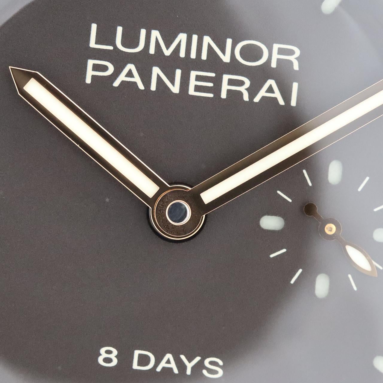 パネライ ルミノール1950レフトハンド8DAYSチタニオ PAM00368 TI 手巻