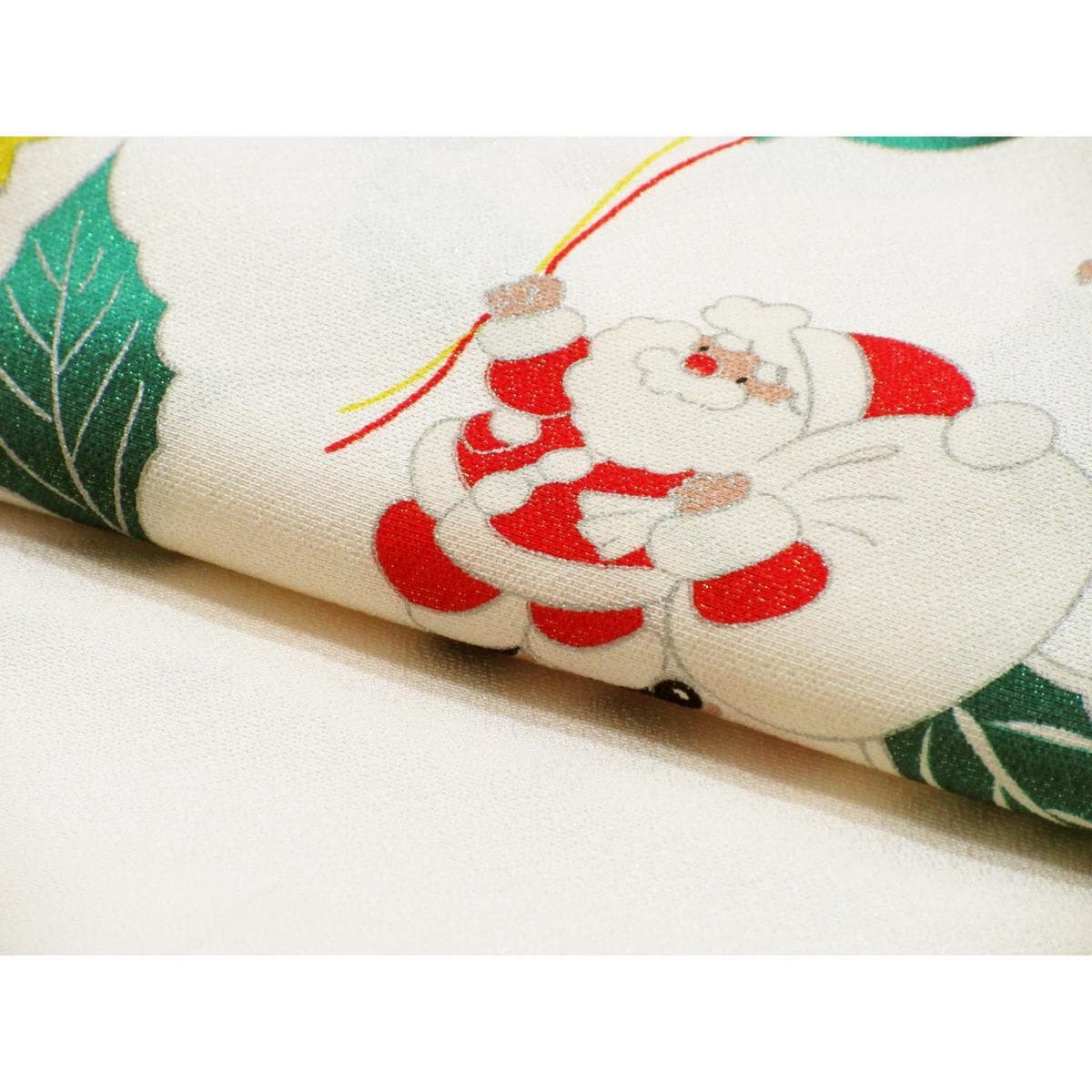 【新品】帯揚　クリスマス