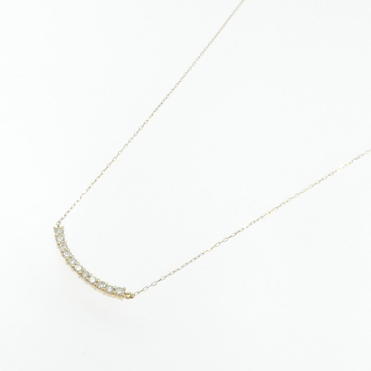 【新品】K18YG ダイヤモンド ネックレス 0.20CT