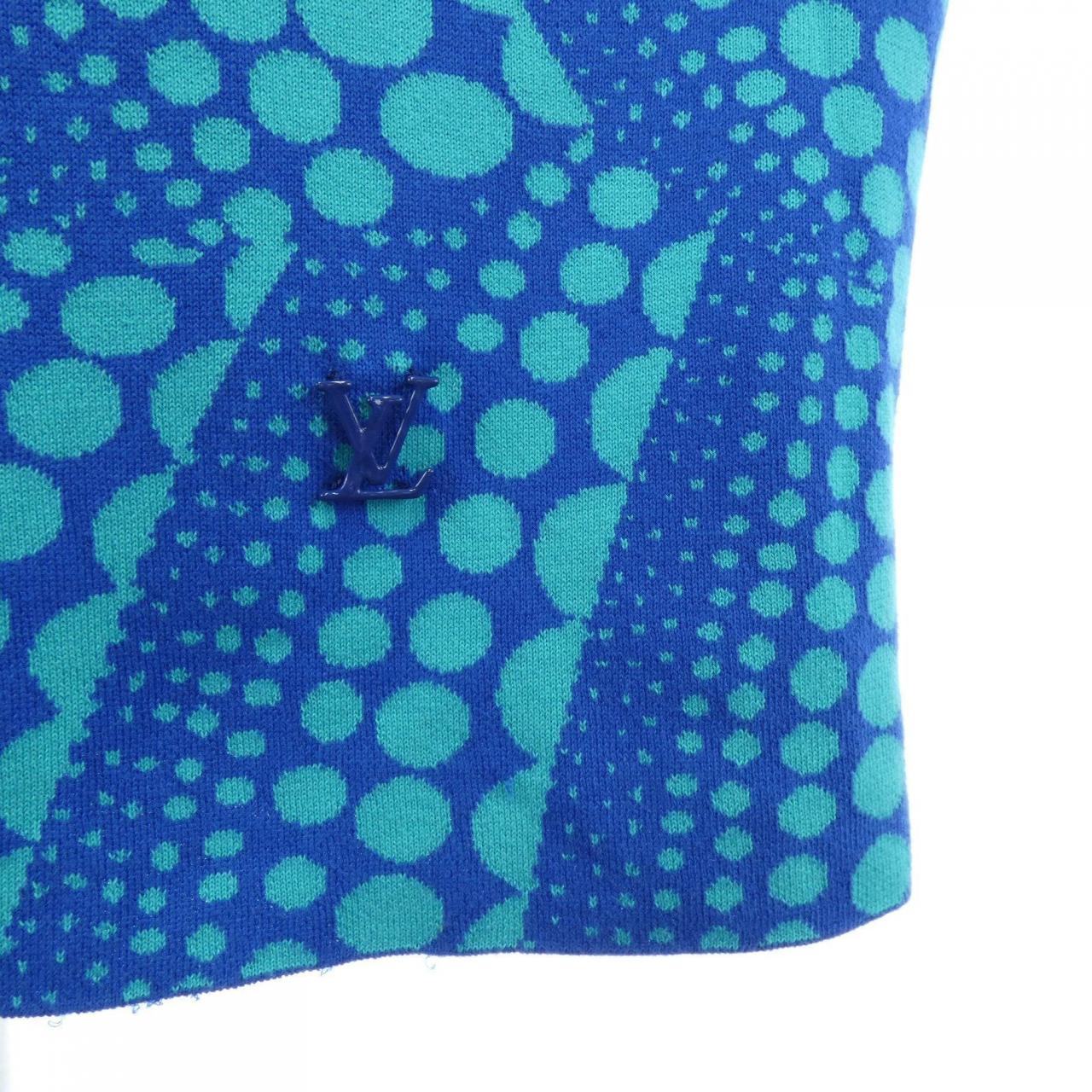 ルイヴィトン LOUIS VUITTON LV×YK オールオーバーパンプキンクルーネック HON38WJL4 草間彌生 ニット