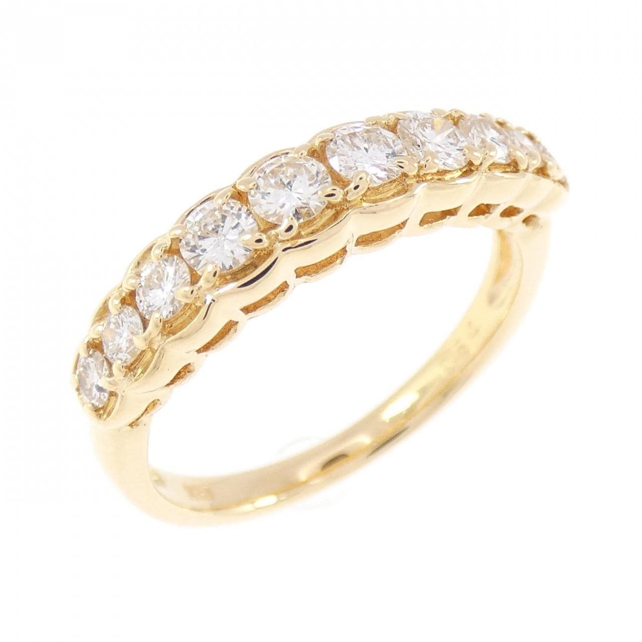 K18YG ダイヤモンド リング 0.54CT