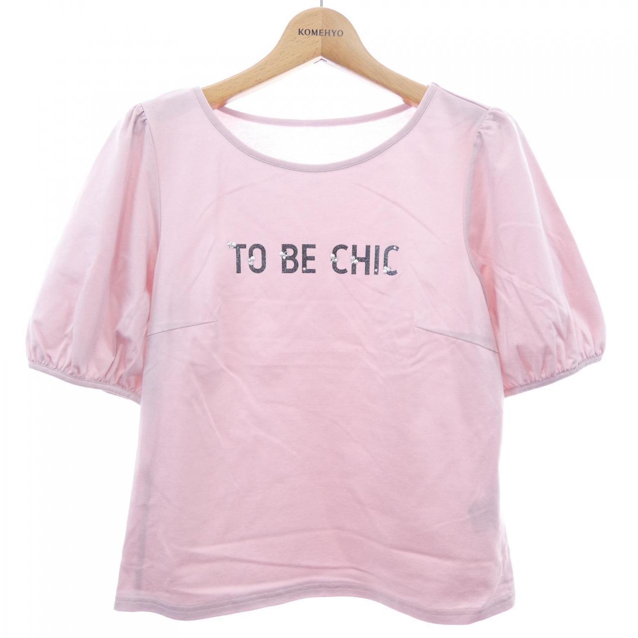 トゥービーシック TO BE CHIC Tシャツ