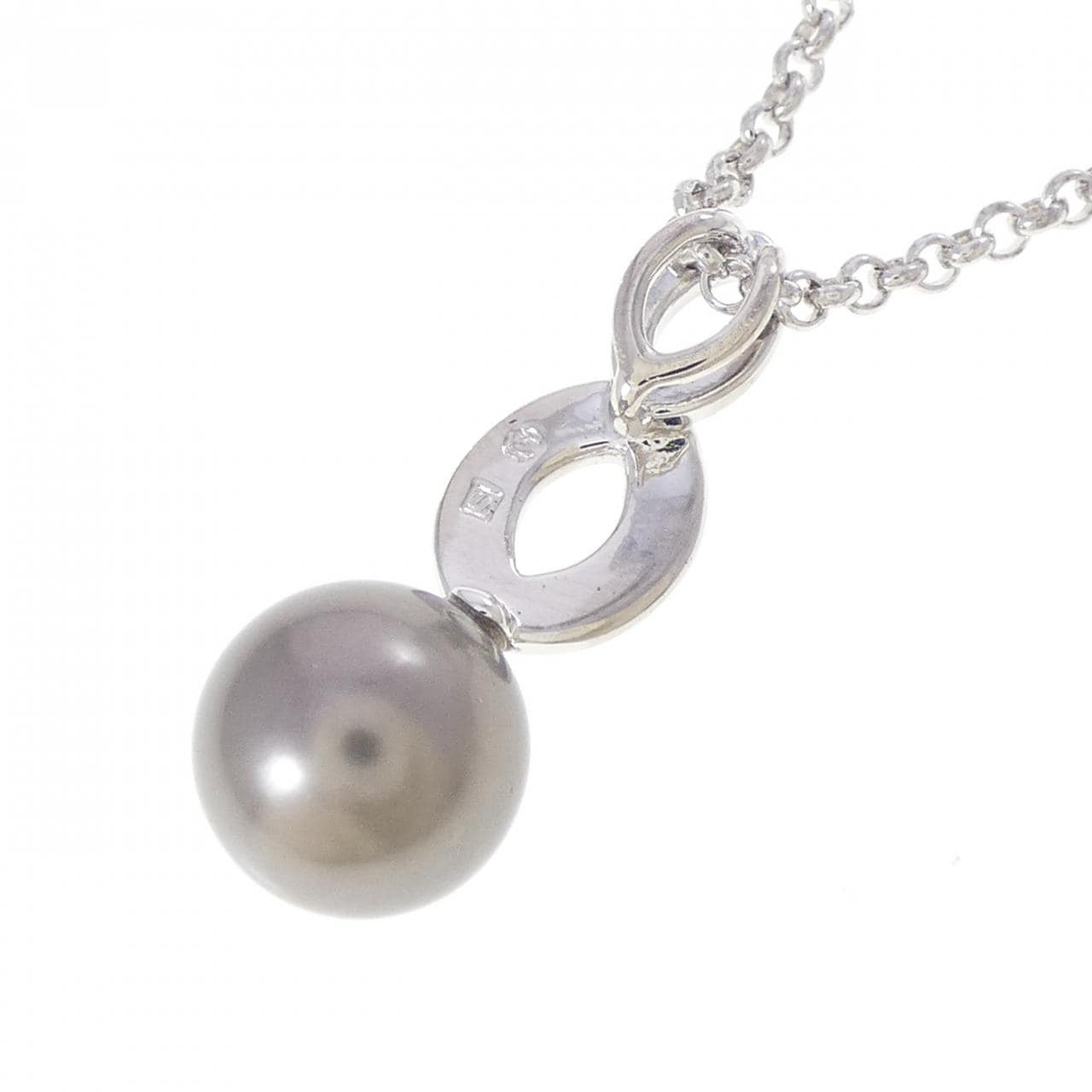 タサキ 黒蝶パール ネックレス 8.7mm