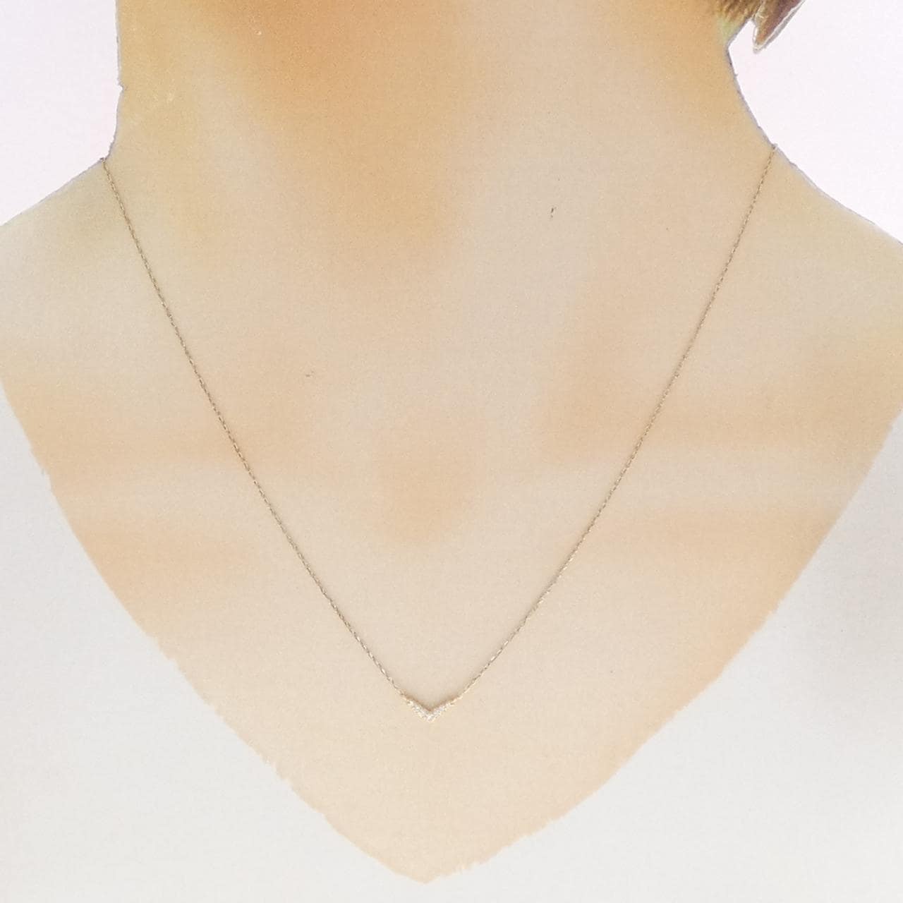 エテ ダイヤモンド ネックレス 0.04CT