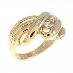 K18YG ダイヤモンド リング 0.30CT