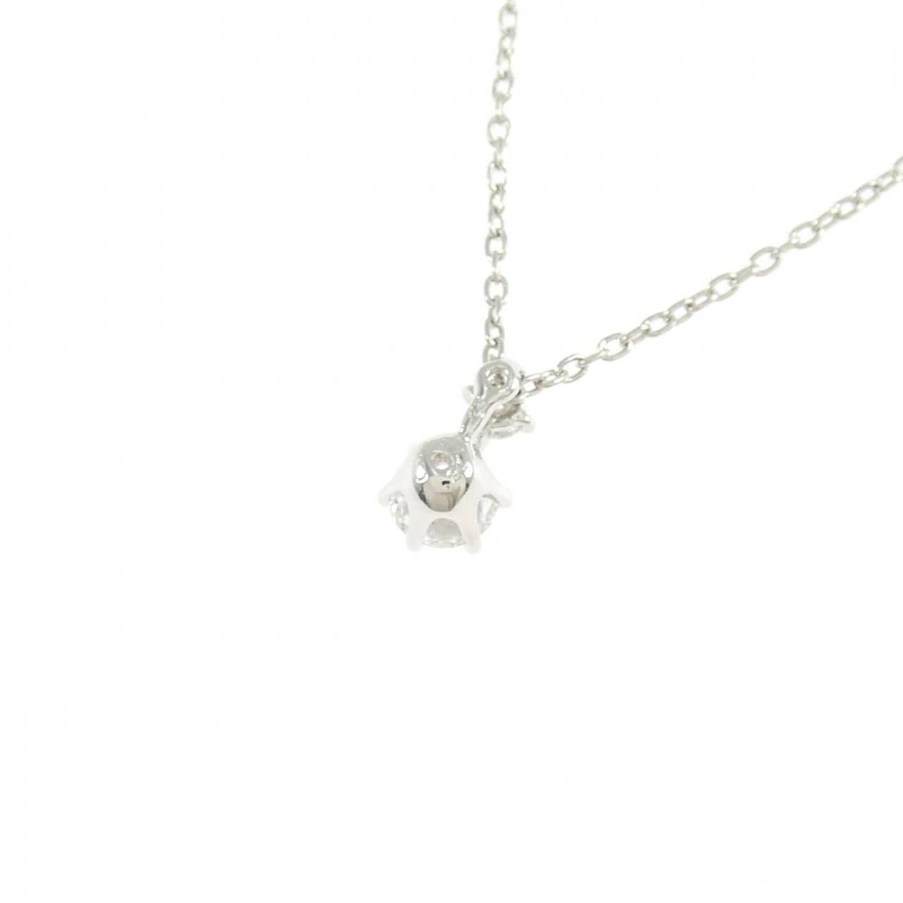 ロイヤル アッシャー ダイヤモンド ネックレス 0.24CT