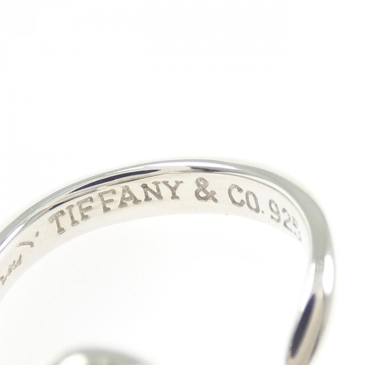 ティファニー オープンハート リング