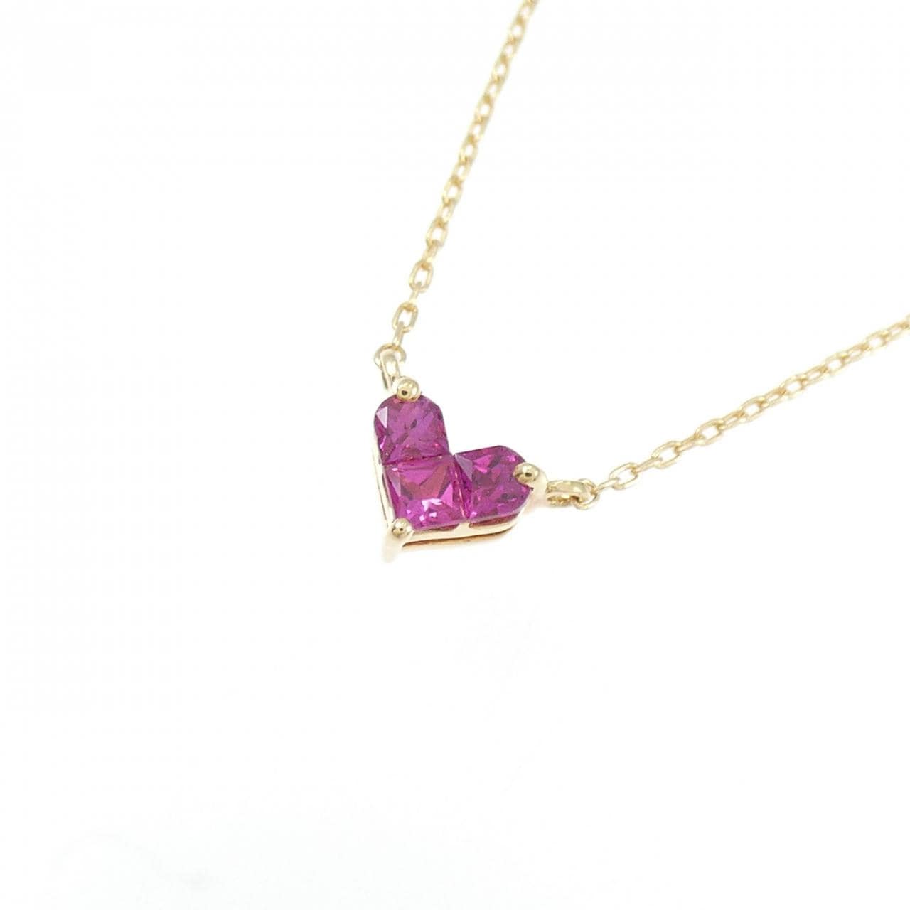 スタージュエリー ミステリアスハート ネックレス 0.15CT