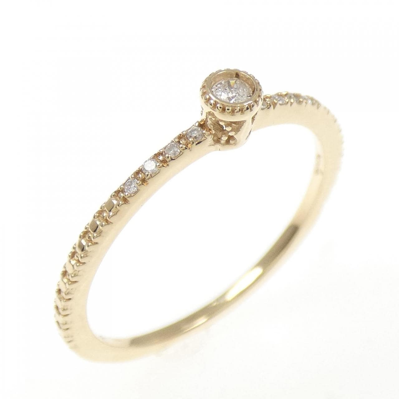 アガット ダイヤモンド  リング 0.05CT