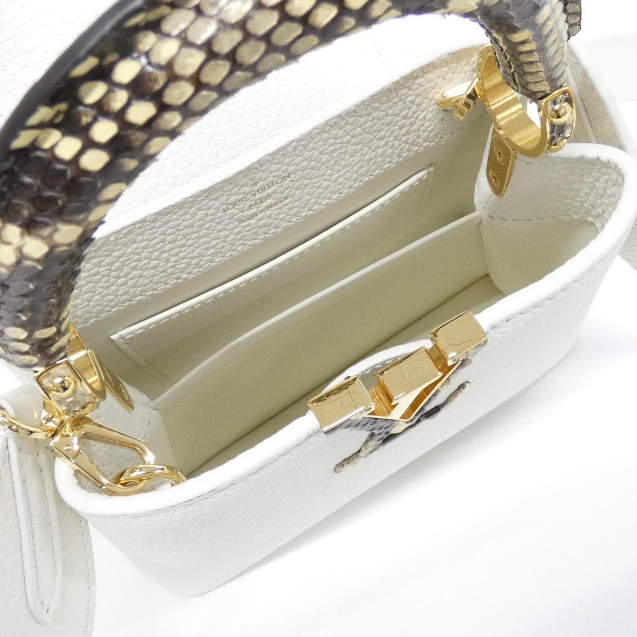 ルイヴィトン エキゾチック レザー カプシーヌ MINI N98477 バッグ