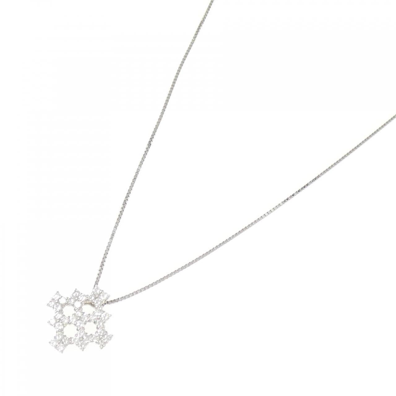 PT900/PT850 ダイヤモンド ネックレス 1.00CT