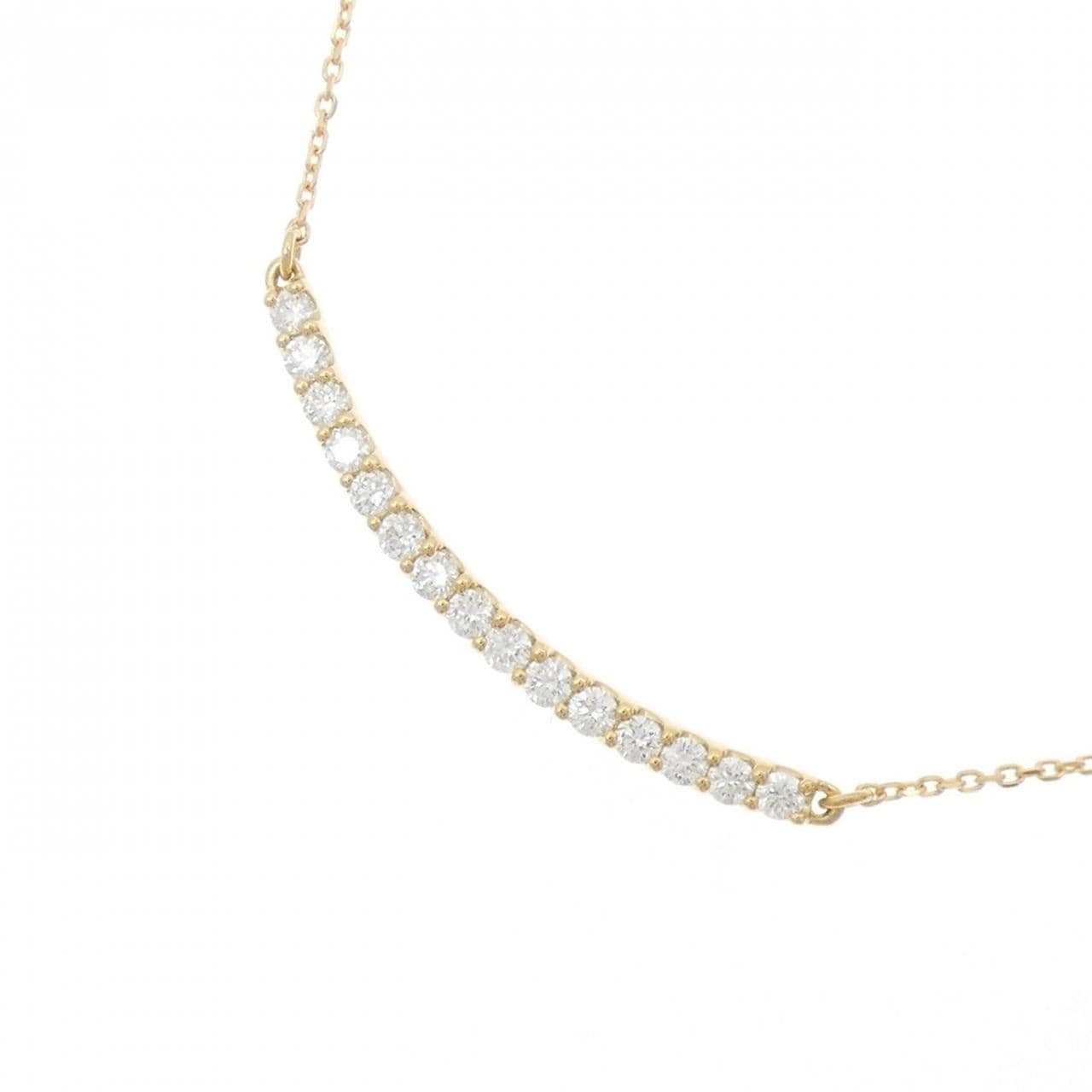 【新品】K18YG ダイヤモンド ネックレス 0.302CT