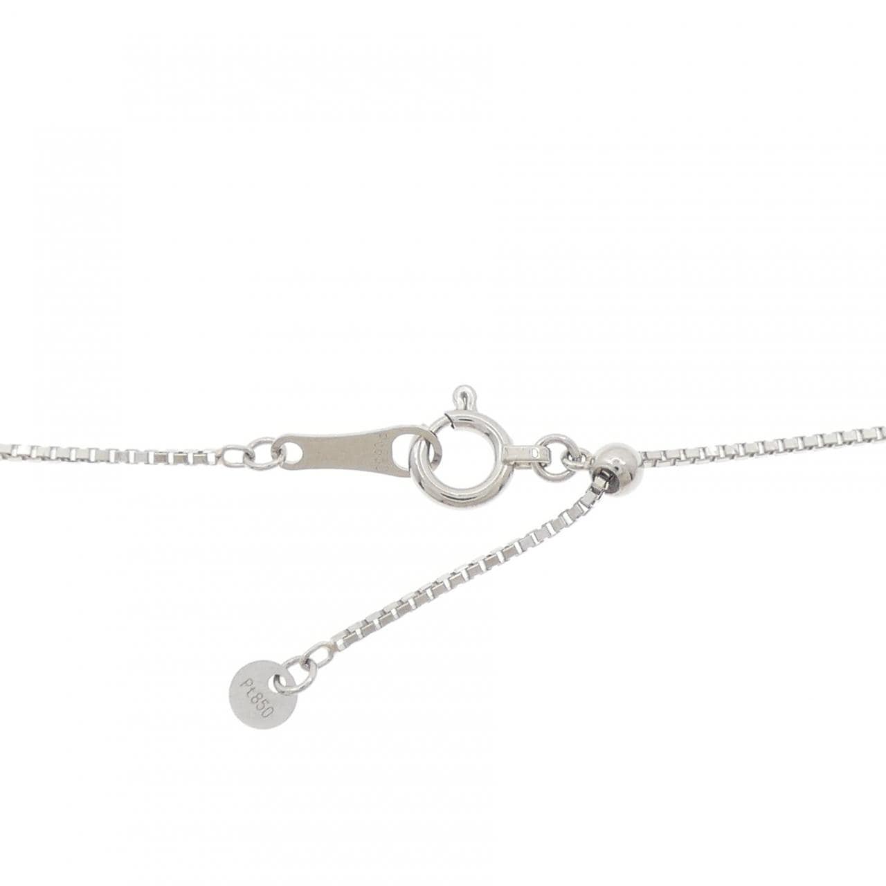 PT900/PT850 ダイヤモンド ネックレス 0.741CT