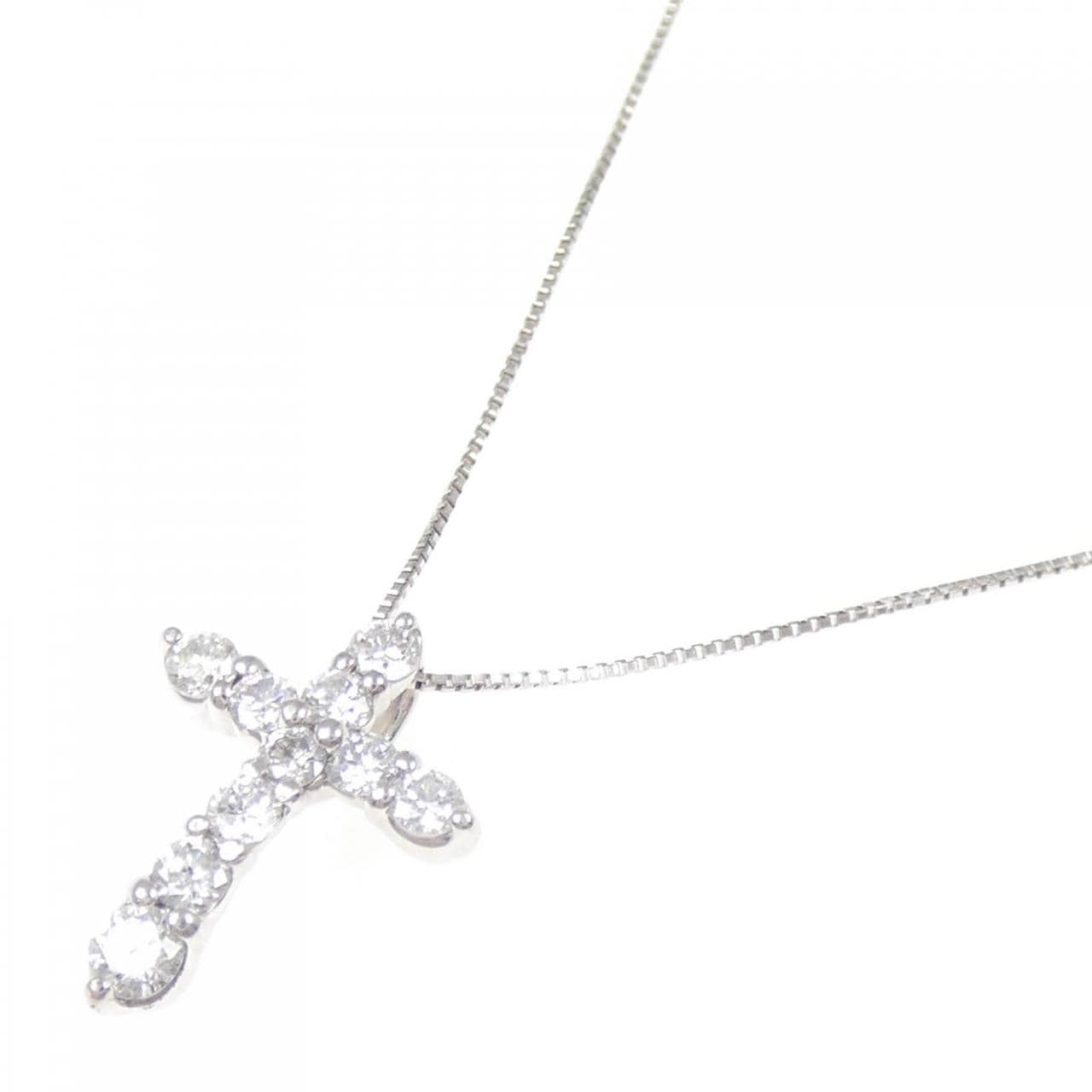 PT900/PT850 ダイヤモンド ネックレス 0.50CT