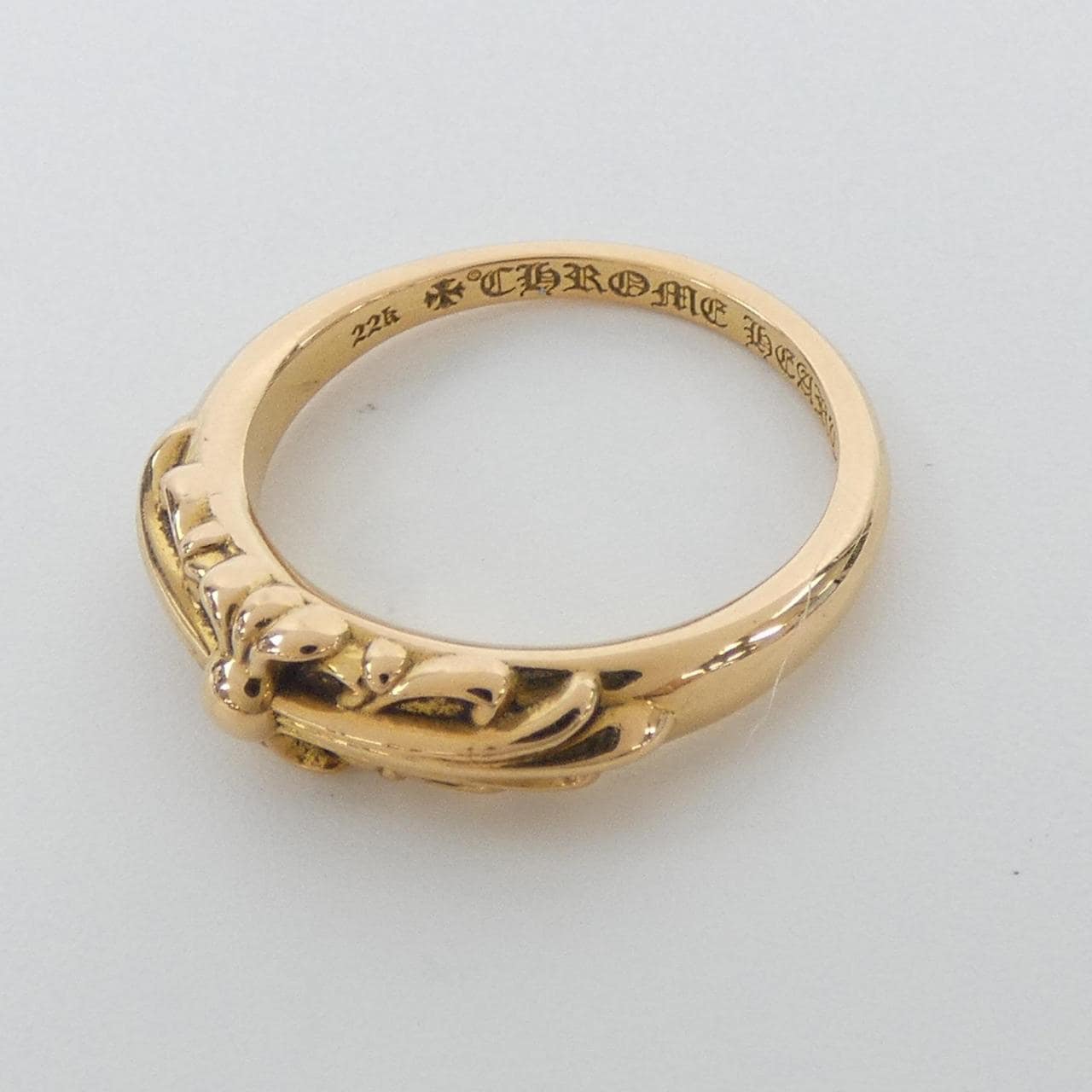 クロムハーツ CHROME HEARTS BABY CLSC FLRL CRS 2373 304 8113 RING