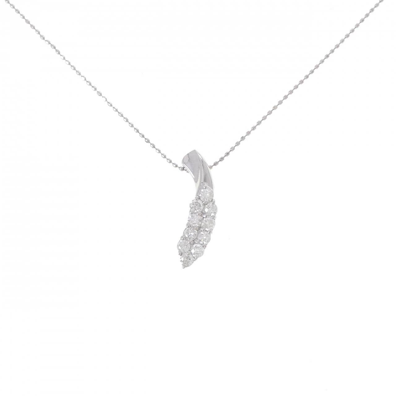 PT900/PT850 ダイヤモンド ネックレス 0.50CT