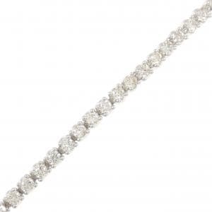 K18WG ダイヤモンド ブレスレット 3.32CT