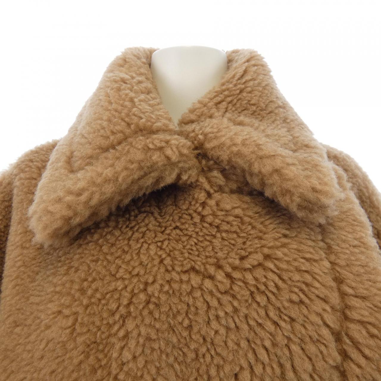 マックスマーラ Max Mara TEBE テディベア ケープ