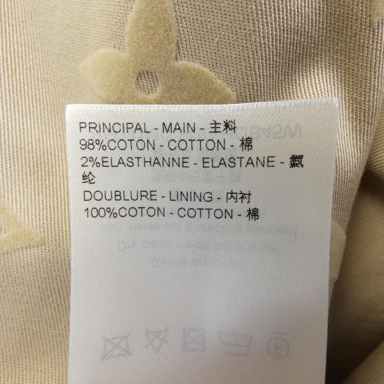 ルイヴィトン LOUIS VUITTON フロックカジュアルコットンオーバーシャツ HQB45WFUG ジャケット