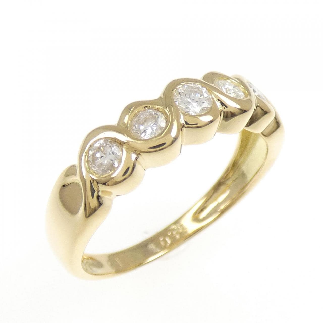 K18YG ダイヤモンド リング 0.33CT