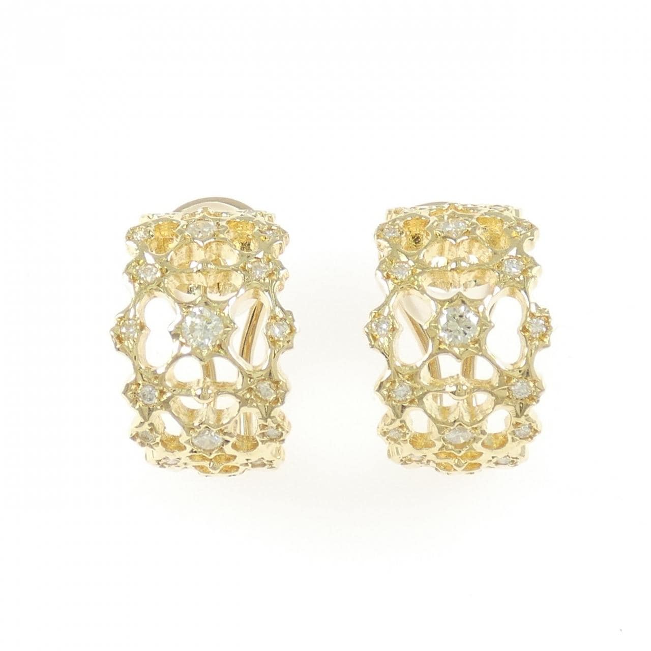 K18YG ダイヤモンド ピアス/イヤリング 0.69CT