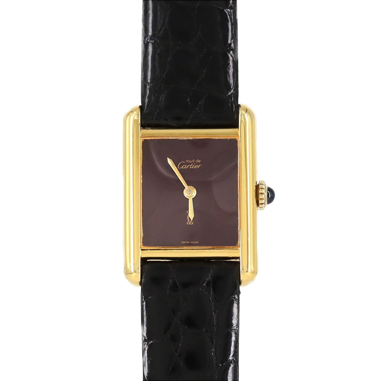 カルティエ マストタンクSM GP 82975713 GP 手巻