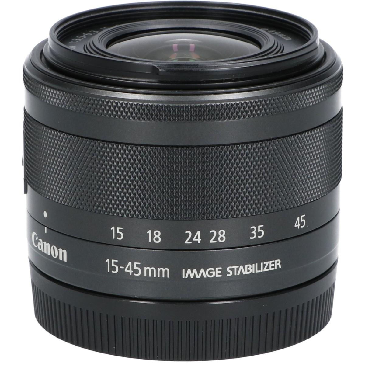 ＥＦ－Ｍ１５－４５ｍｍ　Ｆ３．５－６．３　ＩＳ　ＳＴＭ　グラファイト