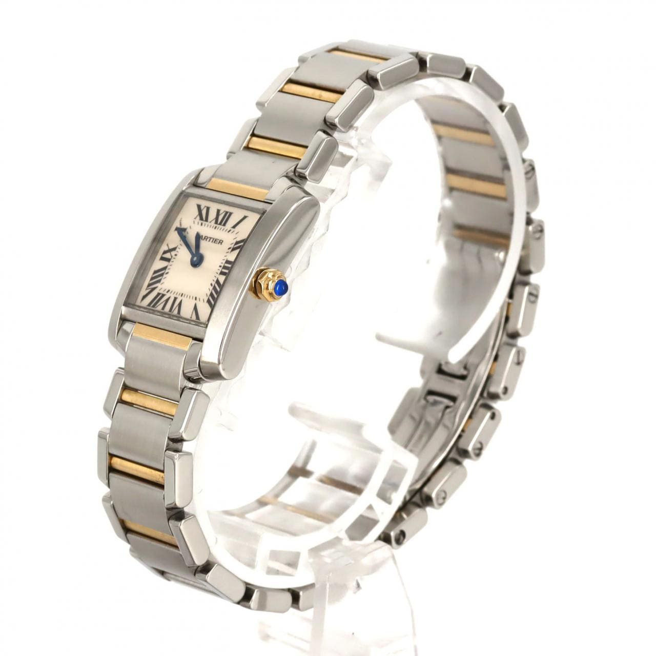 カルティエ タンクフランセーズSM コンビ W51007Q4 SSxYG クォーツ