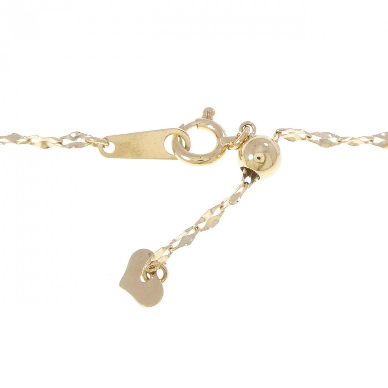 K18YG ダイヤモンド ネックレス 0.14CT