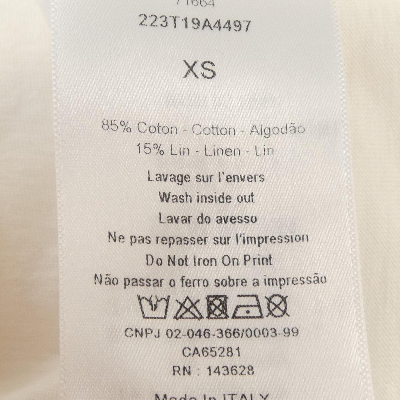 クリスチャンディオール CHRISTIAN DIOR DIOR VIBE 223T19A4497 Tシャツ