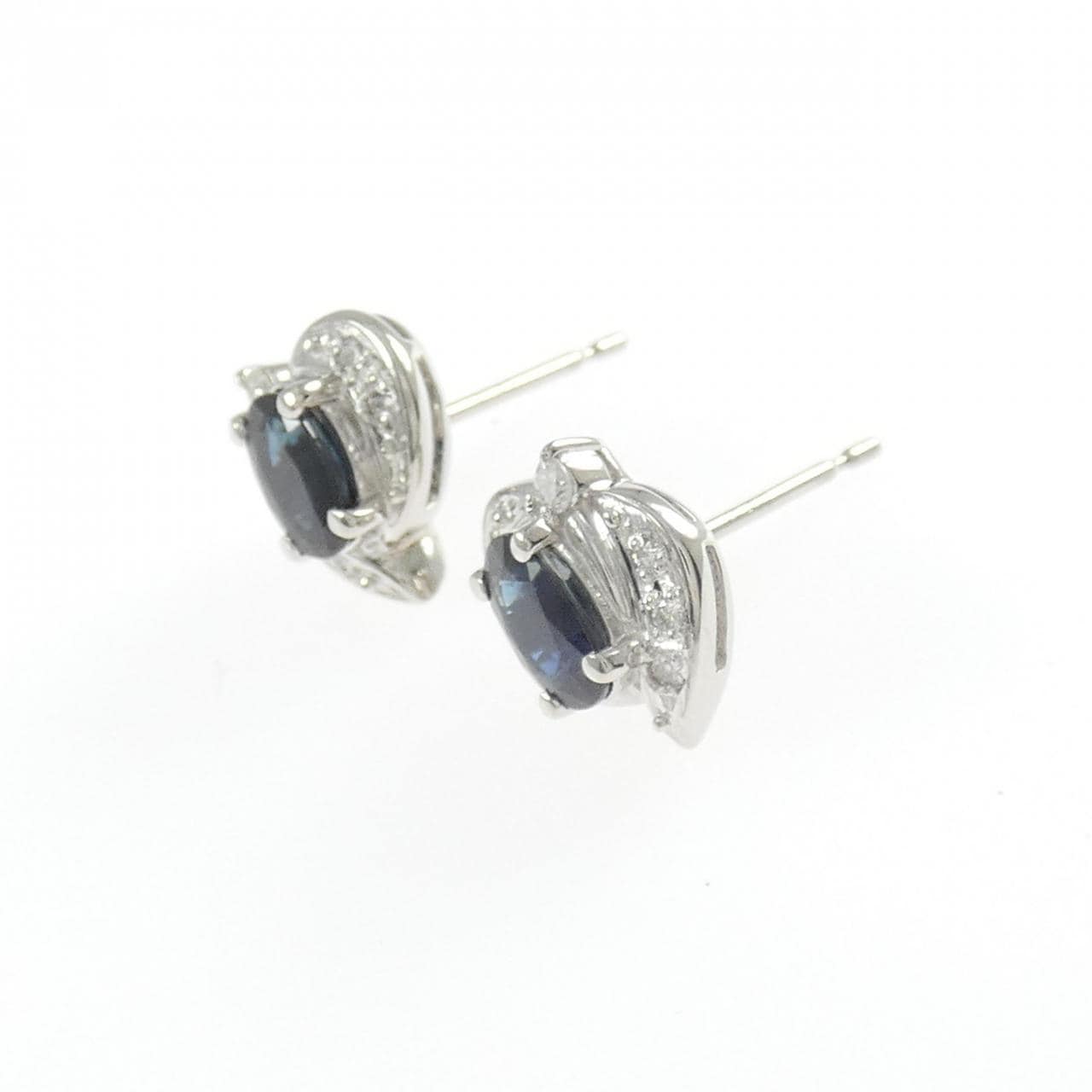 PT900 サファイヤ ピアス 1.32CT