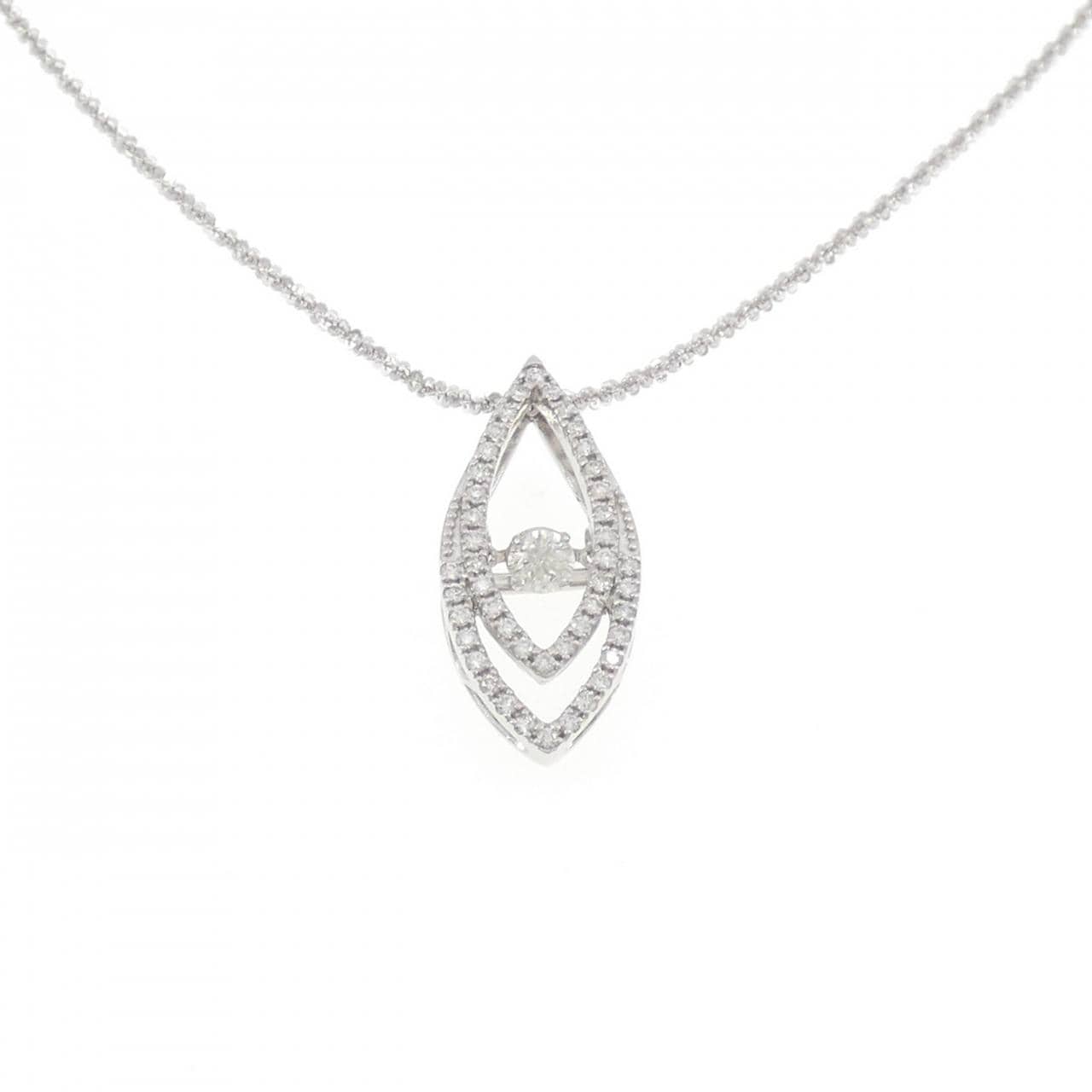 PT900/PT850 ダイヤモンド ネックレス 0.20CT