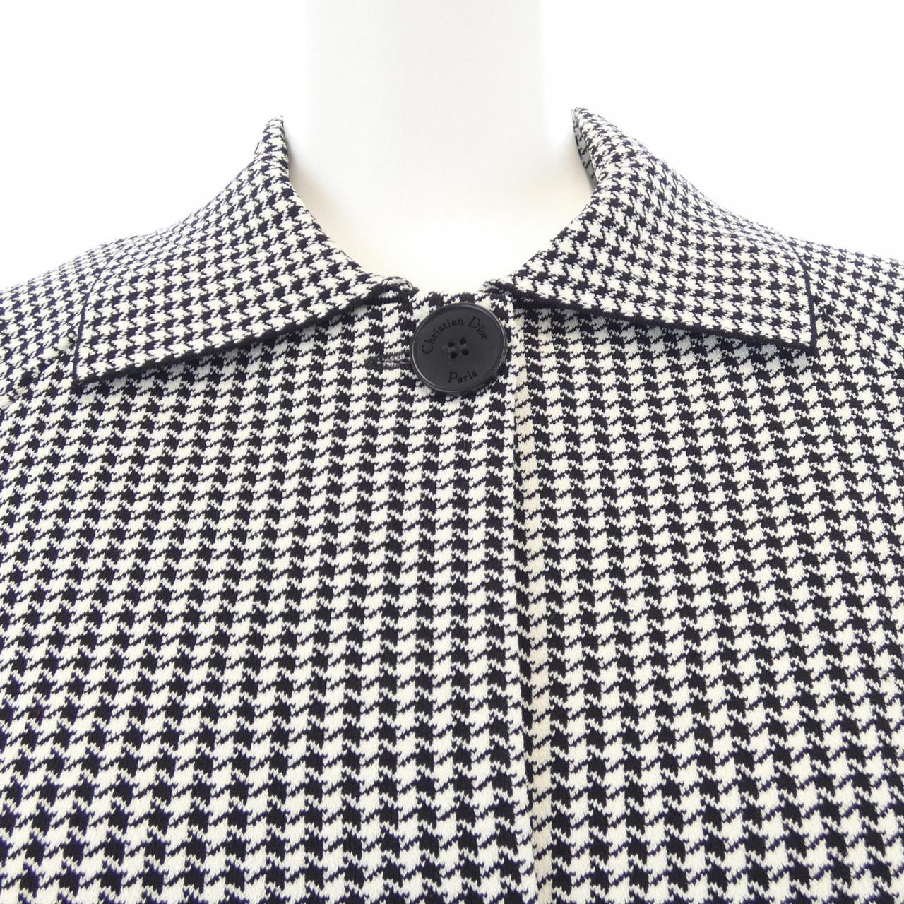 クリスチャンディオール CHRISTIAN DIOR ハウンドトゥース テクニカル ニット 424V13AM534 ジャケット