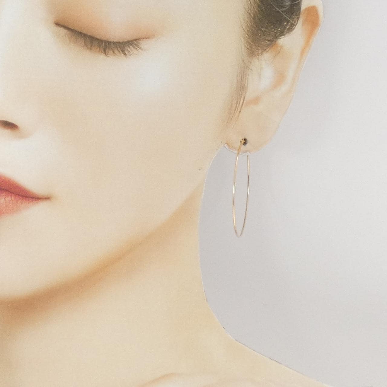 アガット K10YG ピアス