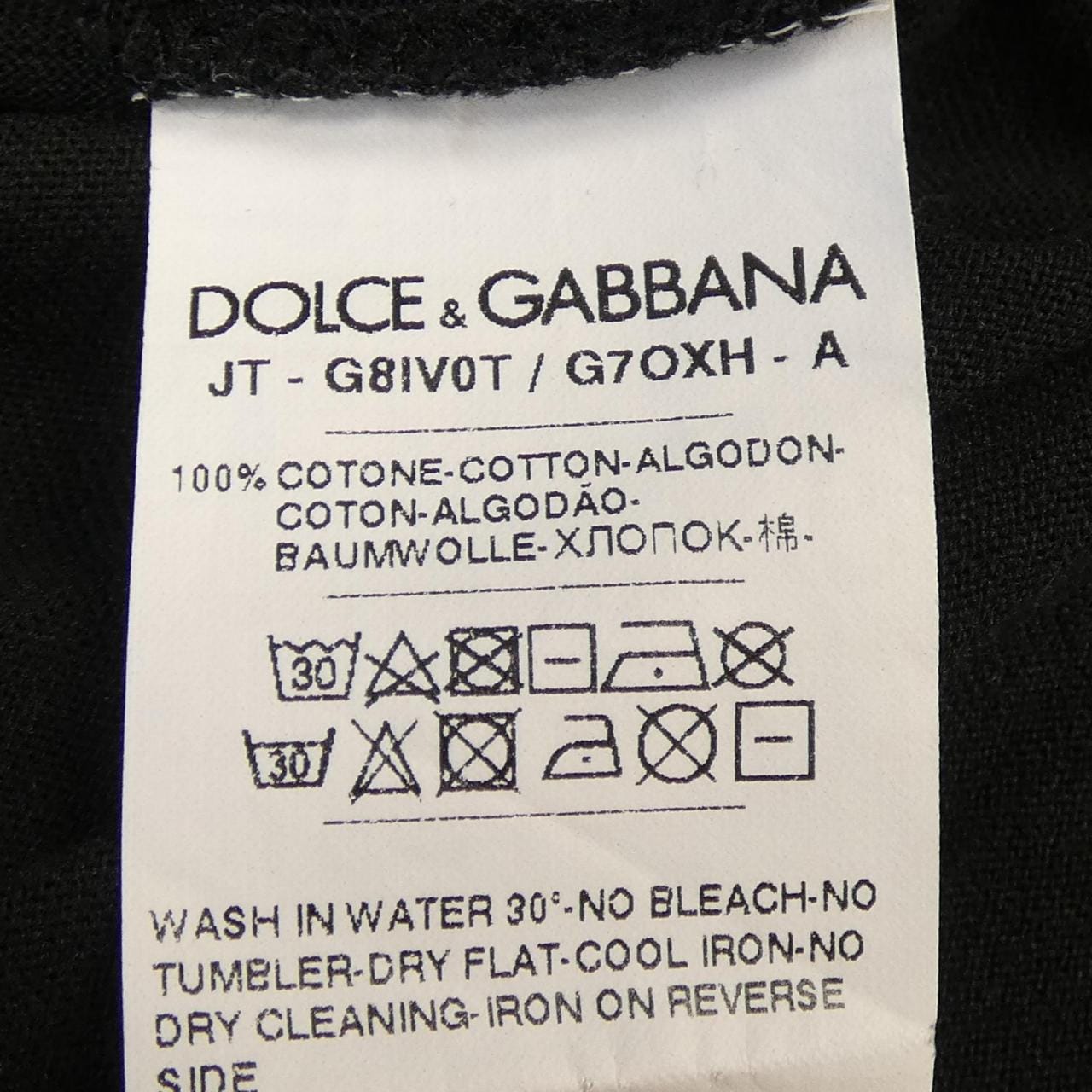 ドルチェアンドガッバーナ DOLCE&GABBANA G8IV0T/G7OXH Tシャツ