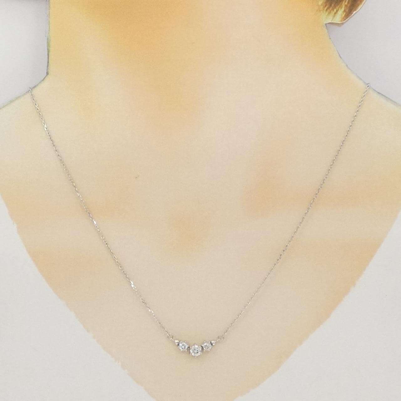 PT850 ダイヤモンド ネックレス 0.50CT