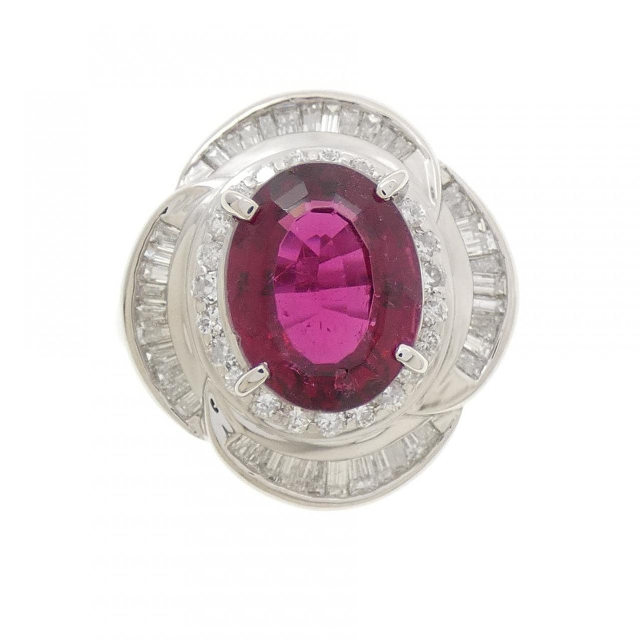 PT900 ルベライトトルマリン リング 3.04CT
