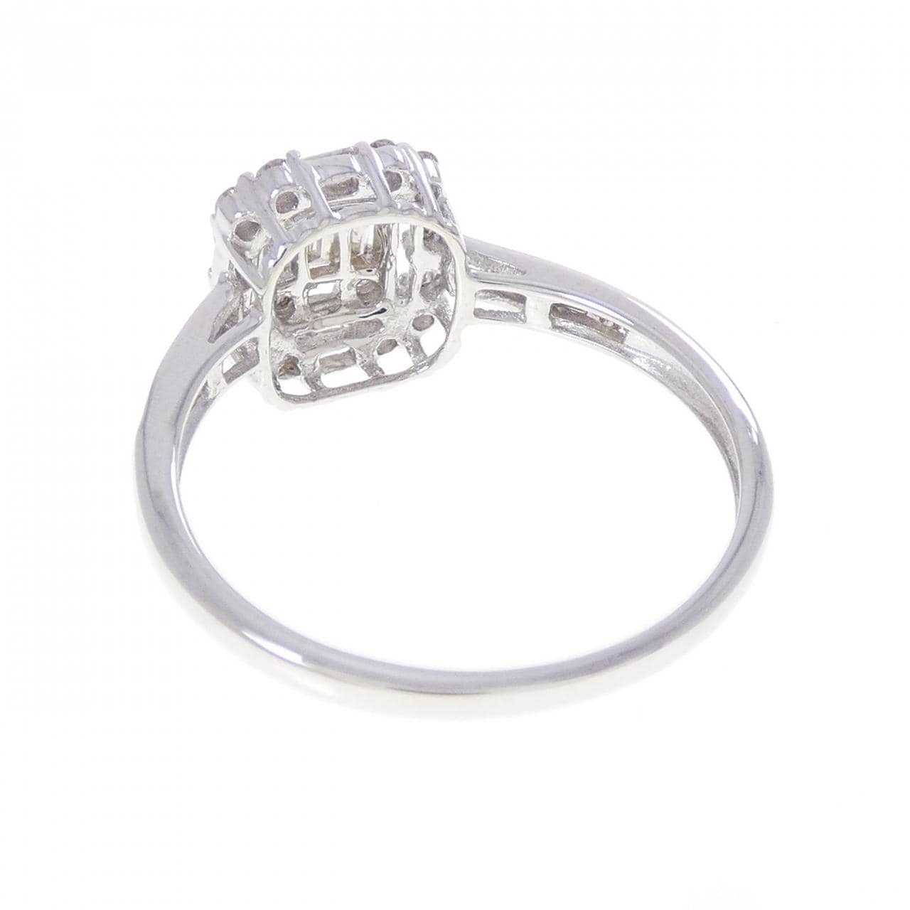 K18WG ダイヤモンド リング 0.30CT