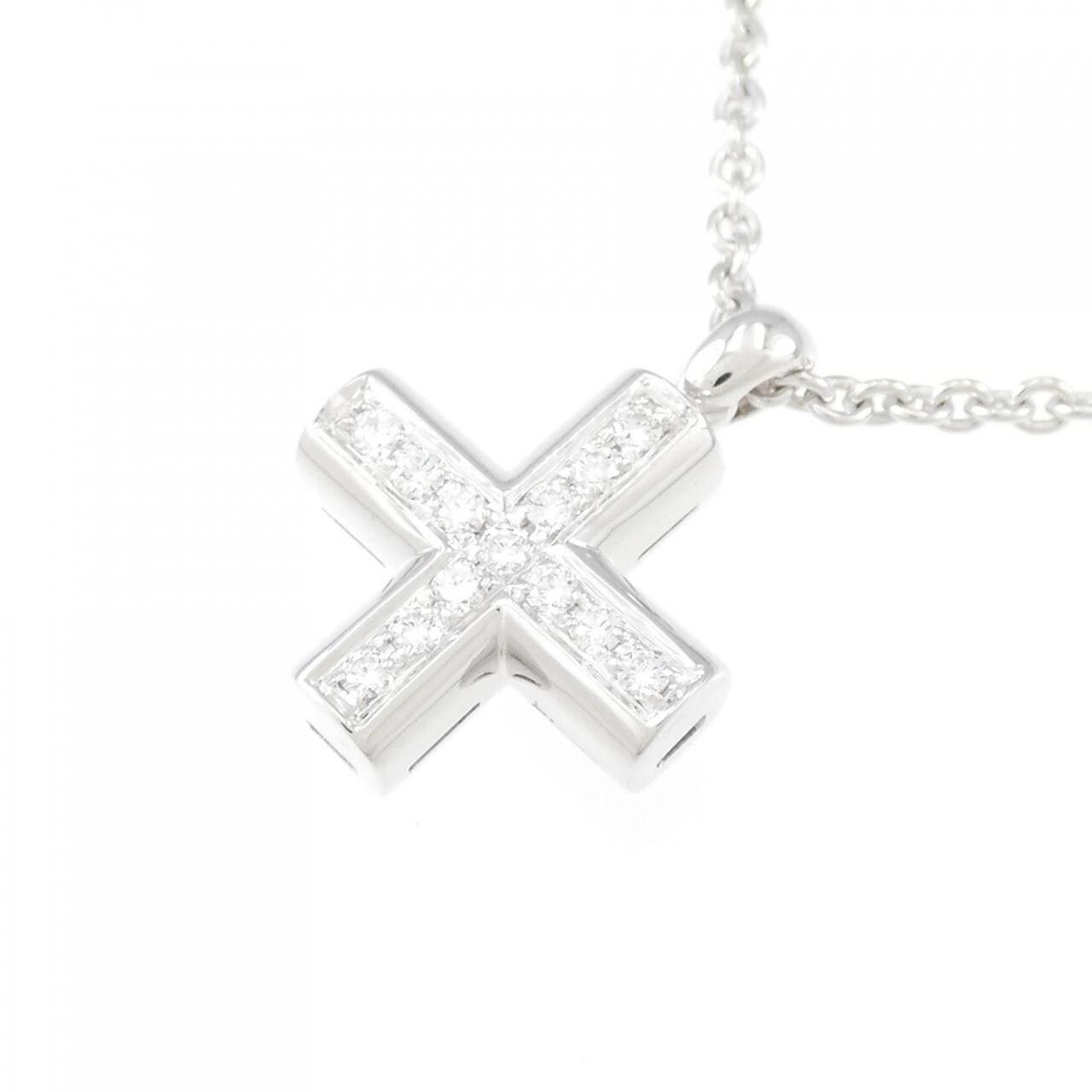 BVLGARI Greek cross necklace