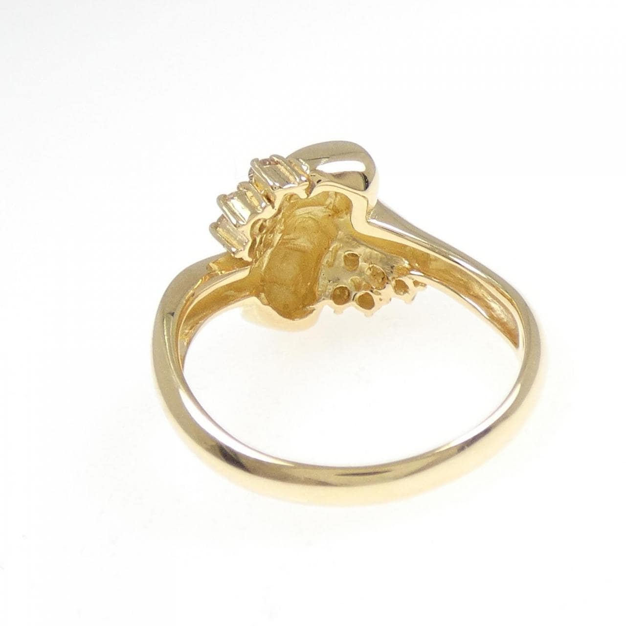 K18YG ダイヤモンド リング 0.18CT