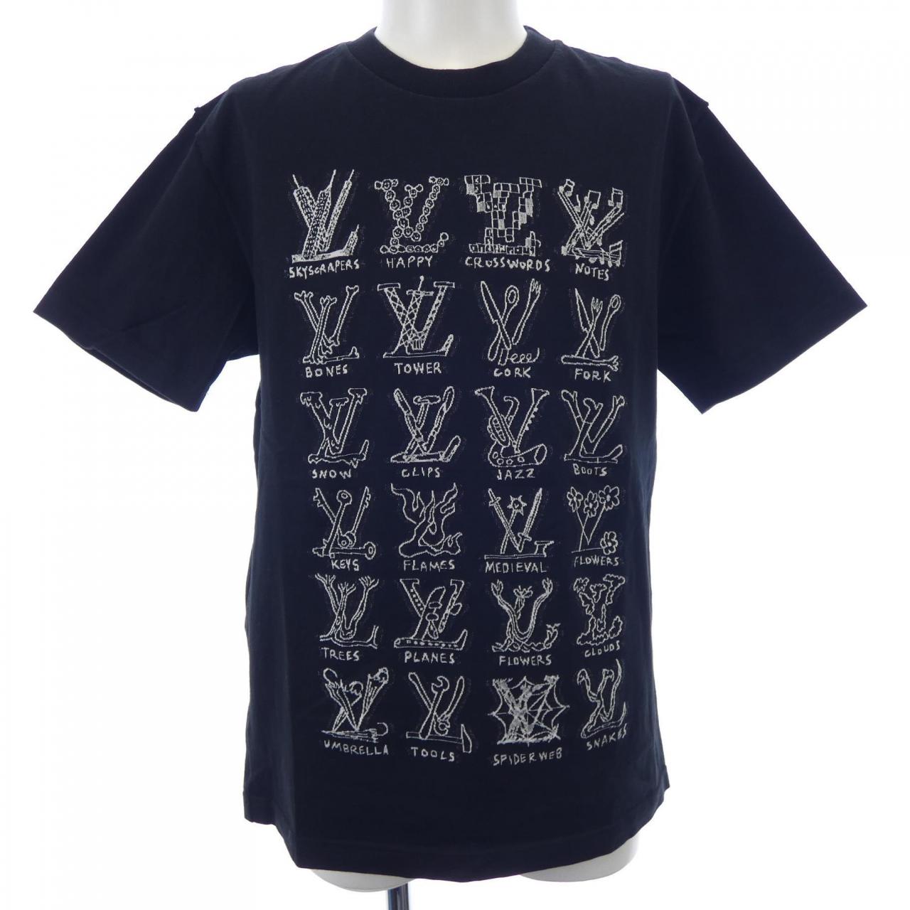 ルイヴィトン LOUIS VUITTON LVカートゥーンジャカード HKY20WZMI Tシャツ