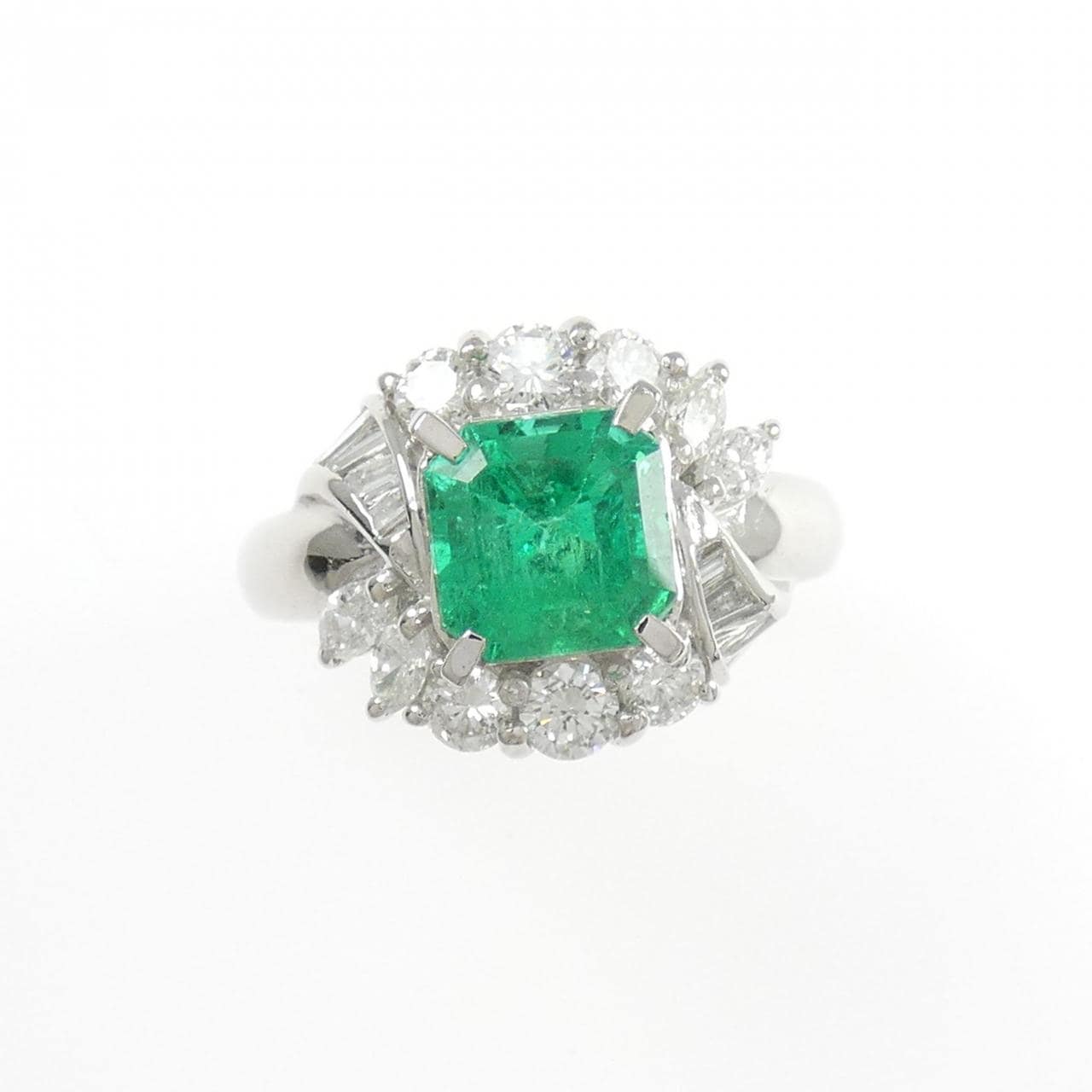PT900 エメラルド リング 1.95CT