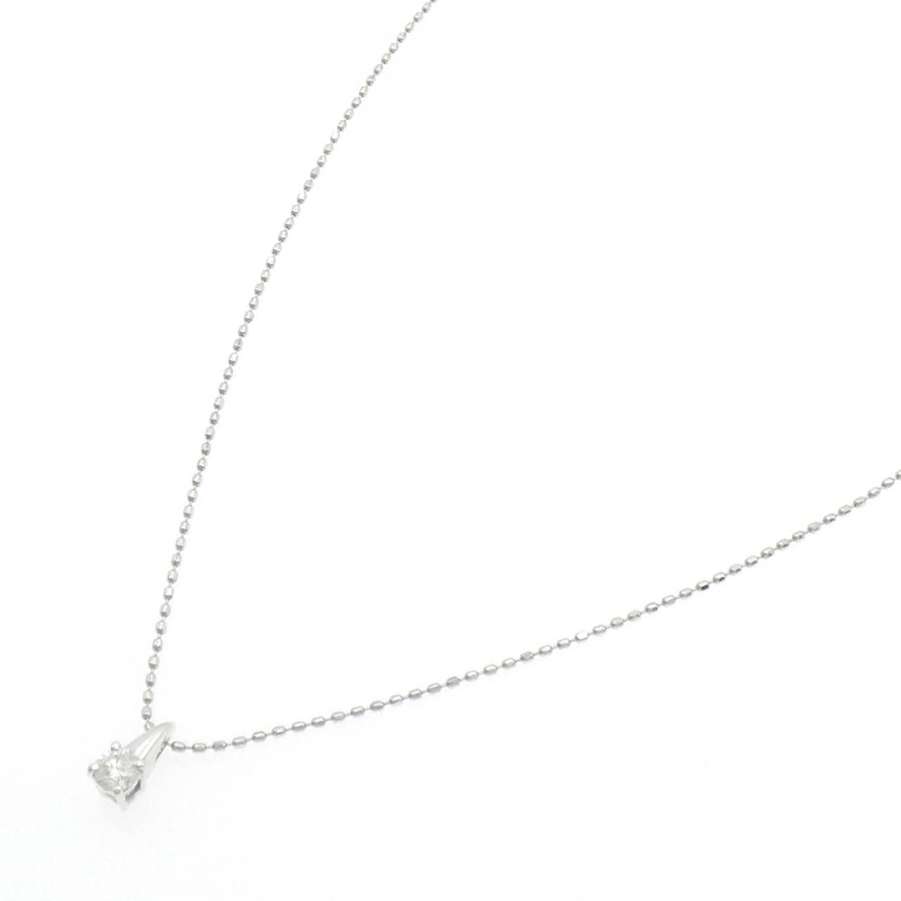 PT950/PT850鑽石項鍊 0.12 克拉