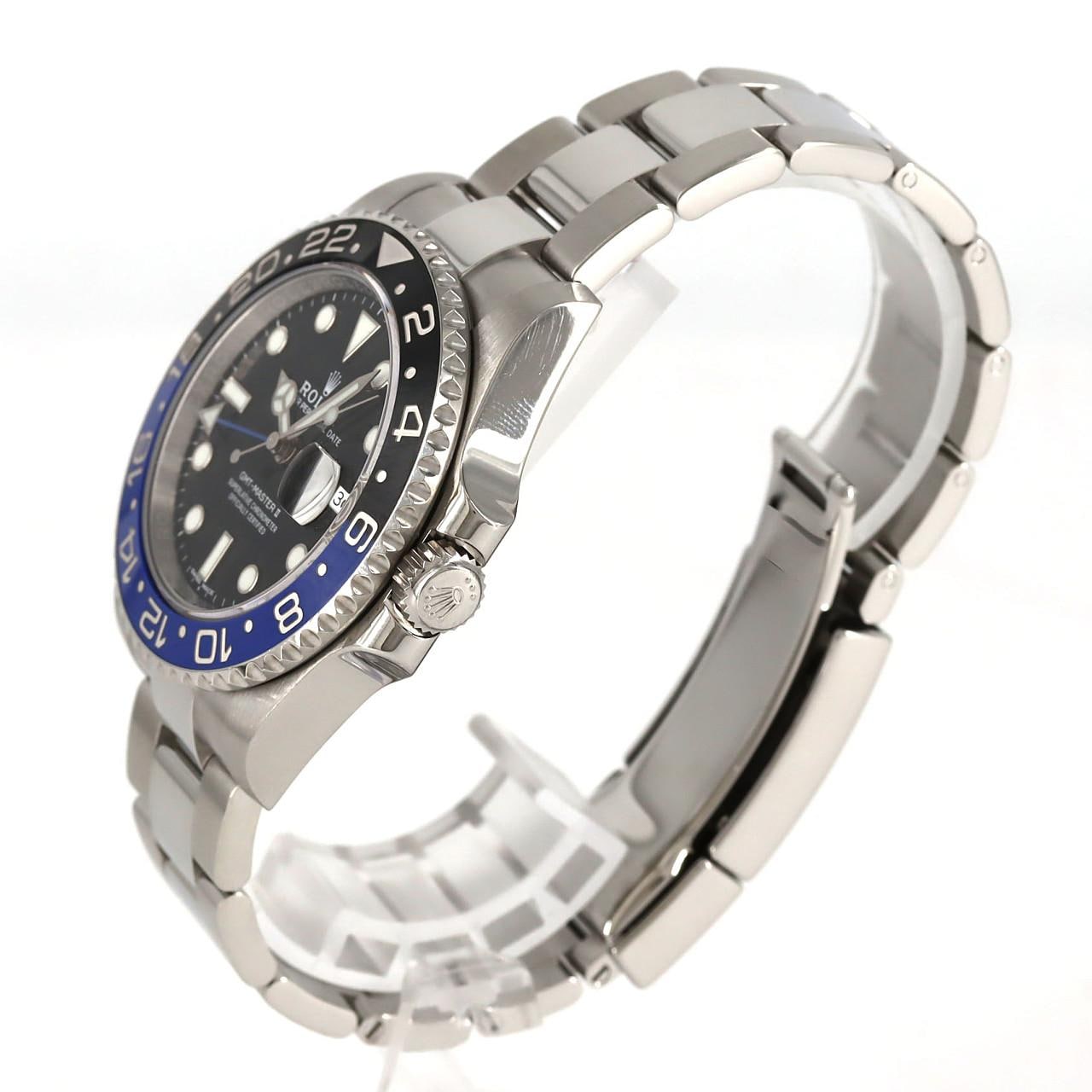 ロレックス GMTマスターⅡ 116710BLNR SS 自動巻 ランダム番