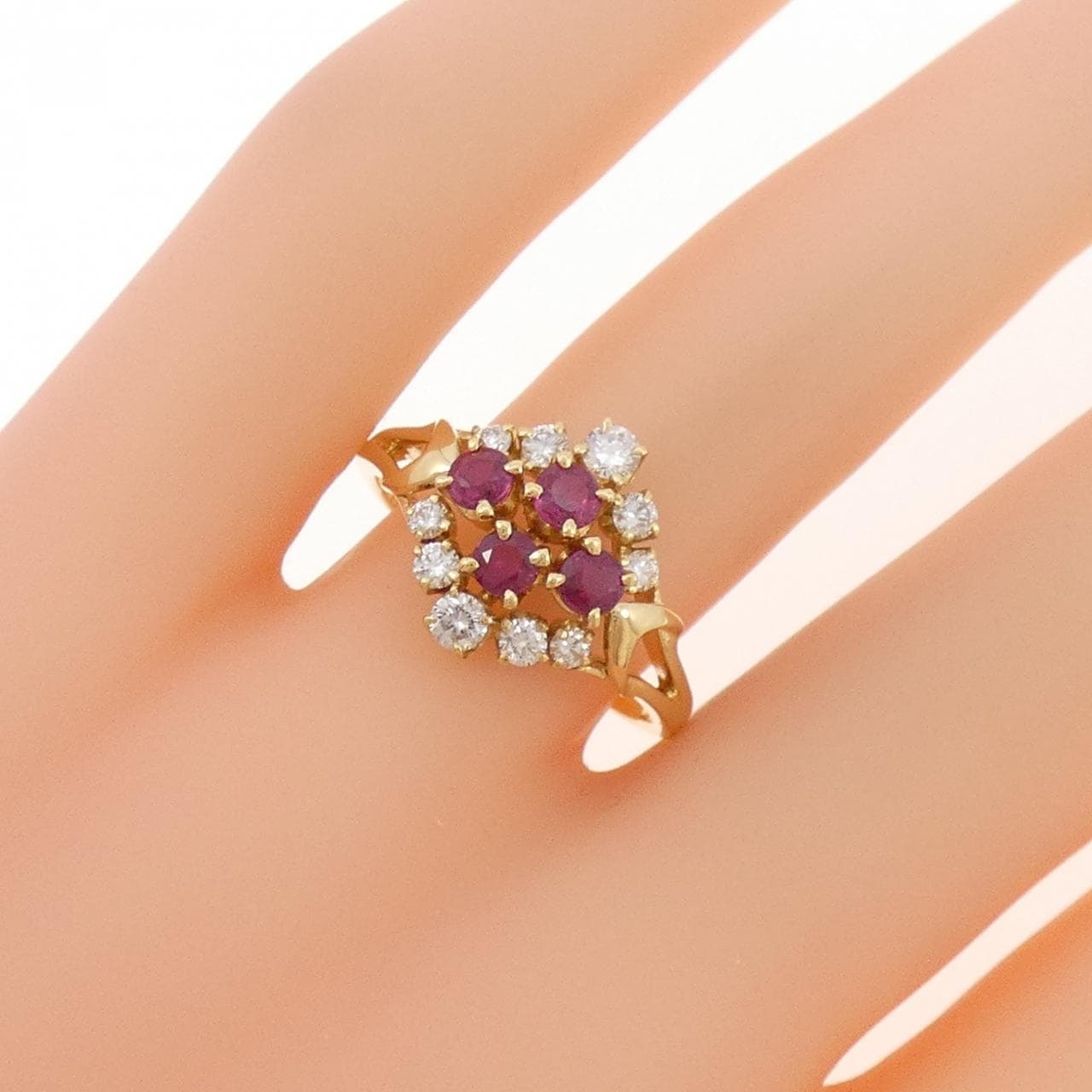 ミキモト ルビー リング 0.50CT