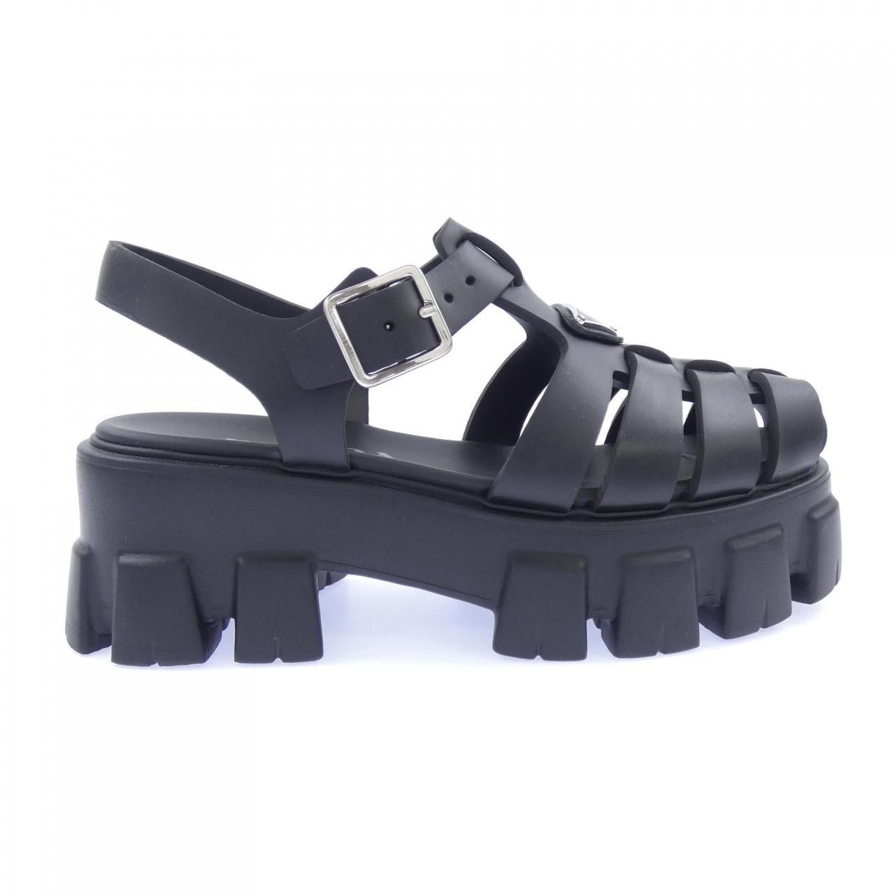 プラダ PRADA トライアングルロゴ モノリス 1X853M フォームラバー サンダル